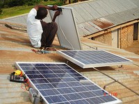 Solcelle-anlegget ferdigstillt