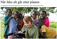 Når alt ikke går etter planen.